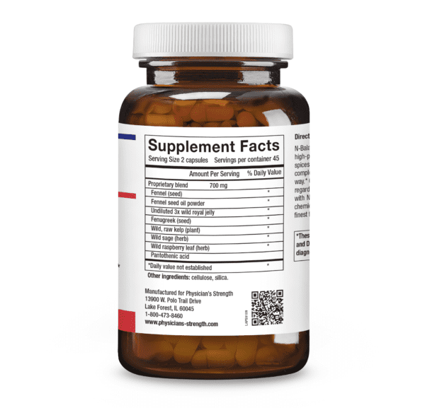N-Balance supplement facts
